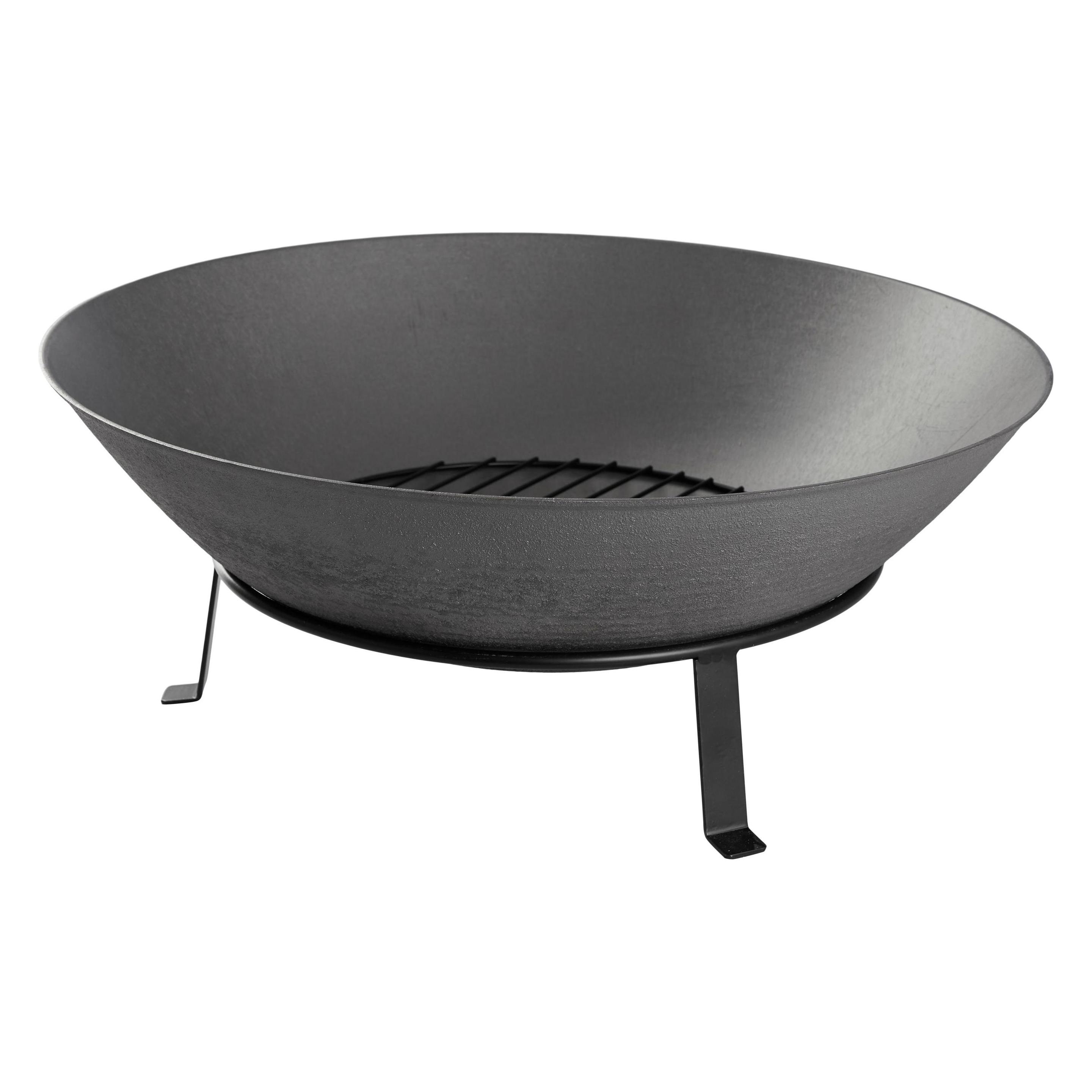 Dangrill Feuerschale Ø 56 cm, Grau (56 cm) (88312)