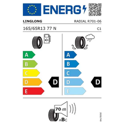Linglong RADIAL R701 8PR 165/65 R13 77N