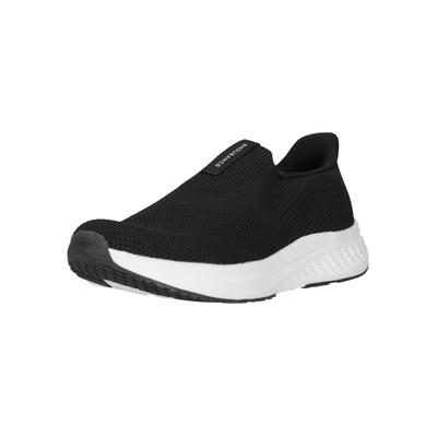 Slipper ENDURANCE "Belisa", Herren, Gr. 37, Kunstfaser, schwarz-weiß (schwarz, weiß), Schuhe Slipper, mit atmungsaktivem Material