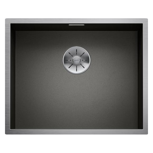 Blanco Zerox 500-U DarkSteel (Unterbauspüle, 54 cm, 44 cm) (526243)