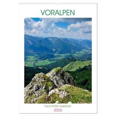 Voralpen (Wandkalender 2026 DIN A2 hoch), CALVENDO Monatskalender