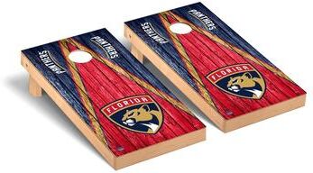 Skip's Garage Florida Panthers NHL Triangle Cornhole Board Set