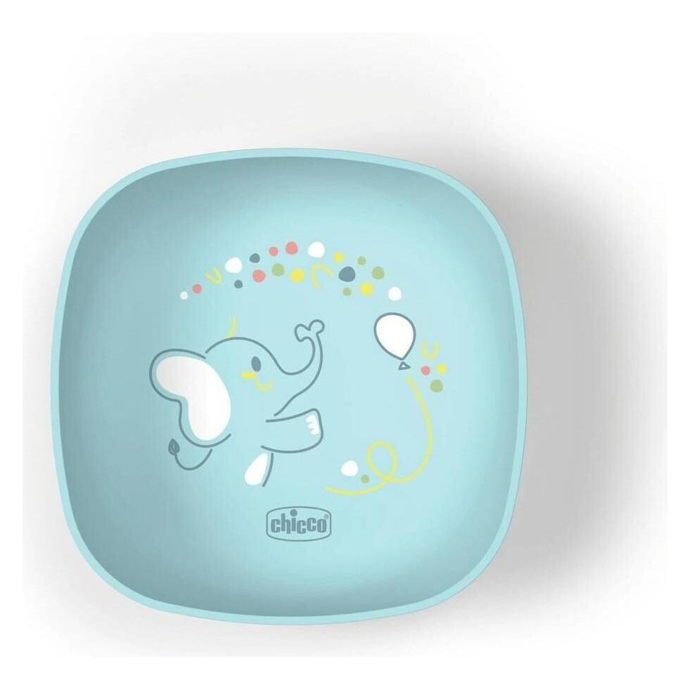Chicco Schüssel mit Deckel blau 6m+ (00016001250000)