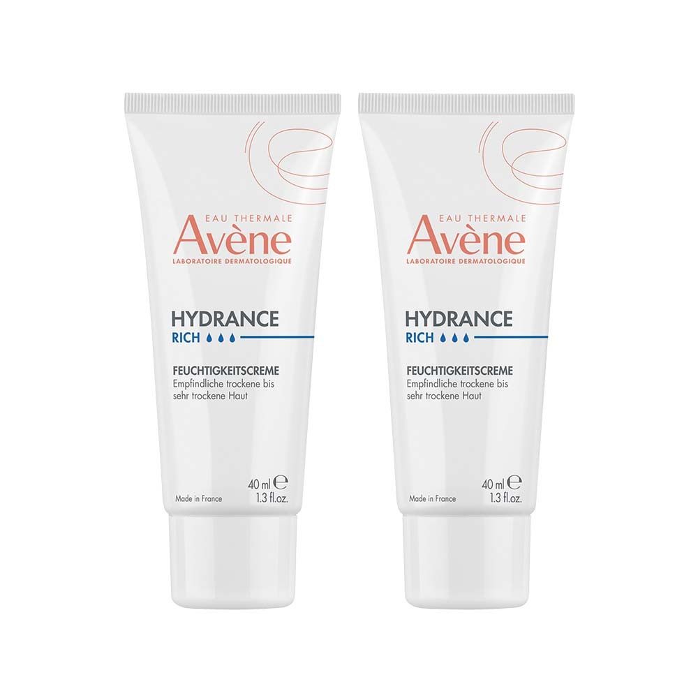 Avene Hydrance reichhaltige Feuchtigkeitscreme Doppelpack 2x40 ml Creme