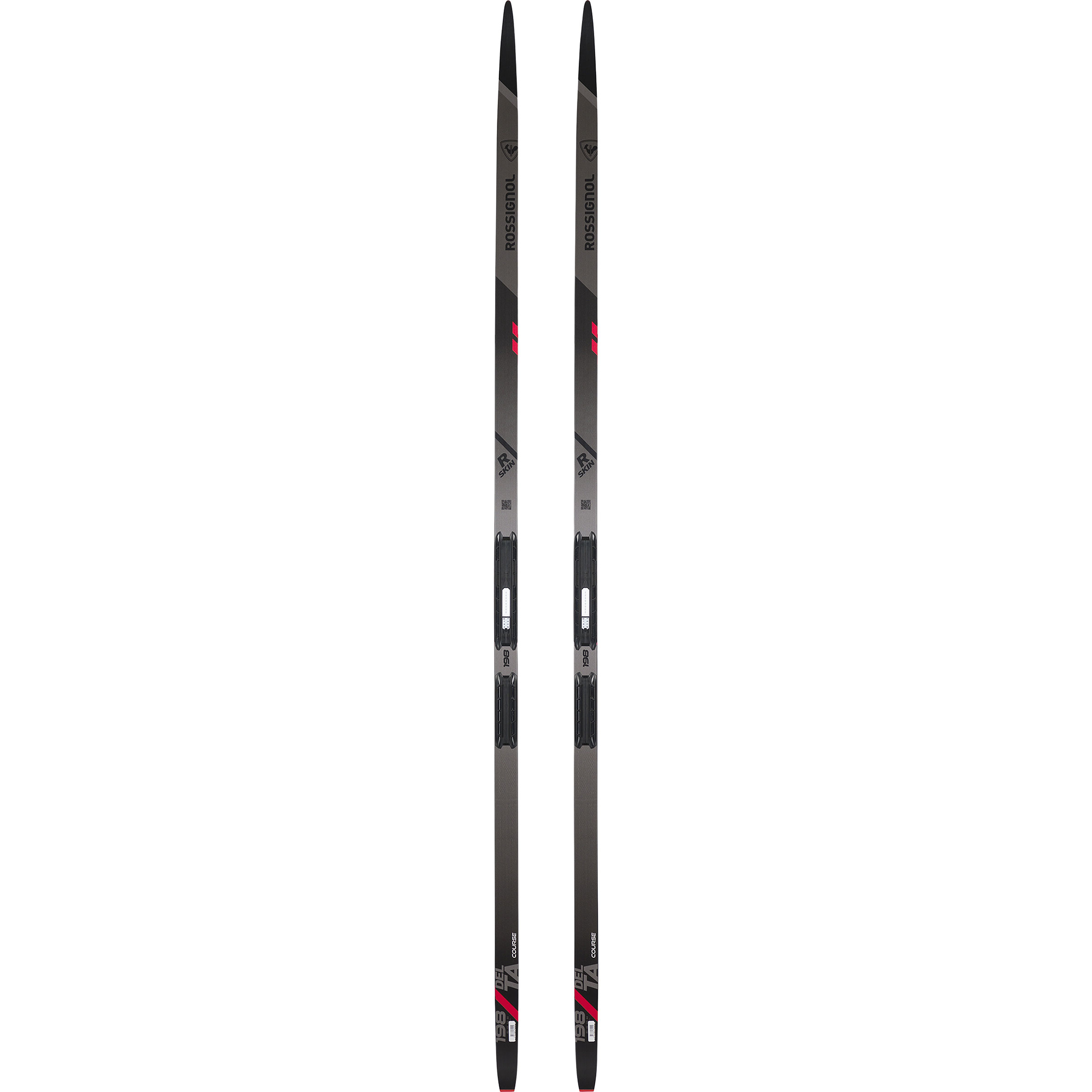 Rossignol Delta Course R-Skin Stiff-Race Classicset 26/27 Ski grau Größe 176CM | 45-55KG Langlauf Klassik