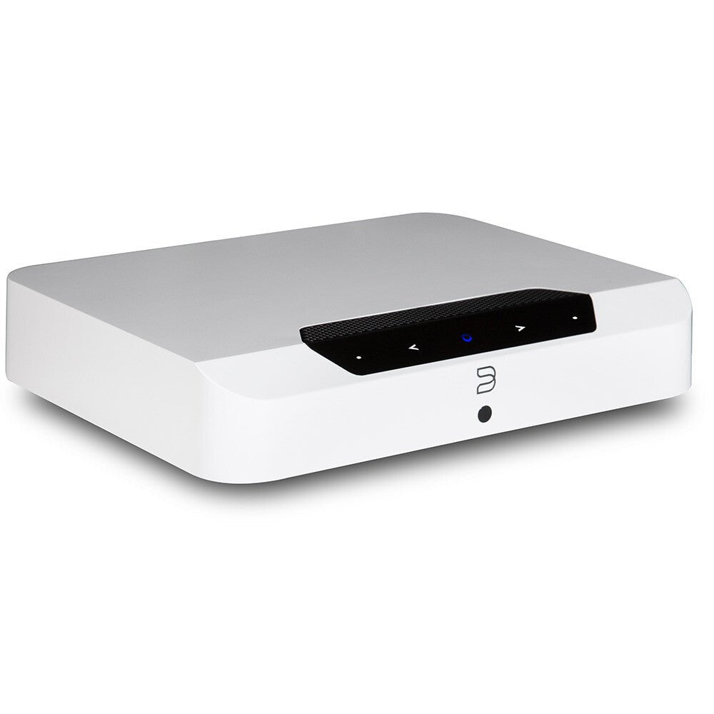 Bluesound Powernode Edge HD kompakter kabelloser Streaming Stereoverstärker für Multiroom, Weiss