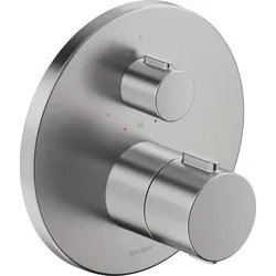 Duravit Thermostatarmaturen Thermostat Unterputz, 1 Verbraucher Edelstahl Gebürstet 170x94x170 mm - TH4200016070