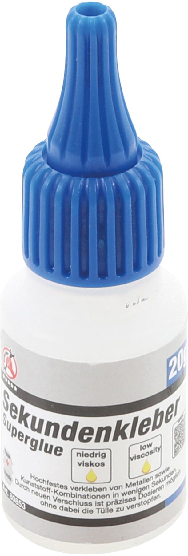 BGS Do it yourself Sekundenkleber niedrigviskos Flasche 20 g (80853)
