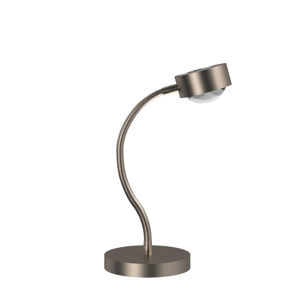 Top Light Puk Mini Flexlight Table Tischleuchte (nickelmatt, ohne Abdeckung (für... nickelmatt | ohne Abdeckung (für Nachbestellungen) | Standard-Fassung 3-7020214