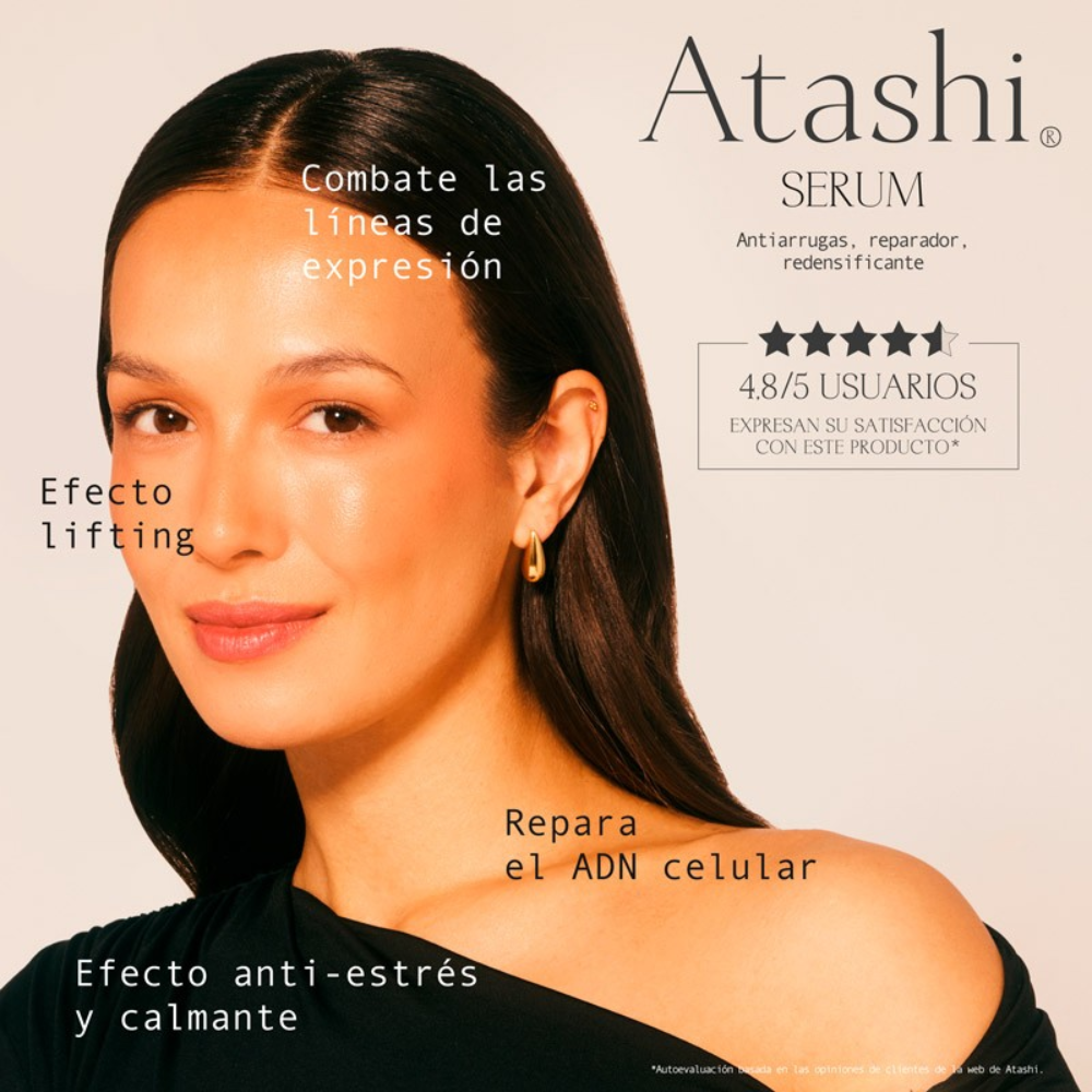Atashi Celullar Cosmetic Redensifying Reparing Anti-Wrinkle Serum 50mL