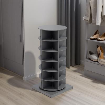 ZWYO HOSIMU Freestanding Shoe Cabinet with a 360-Degree Rotating Design