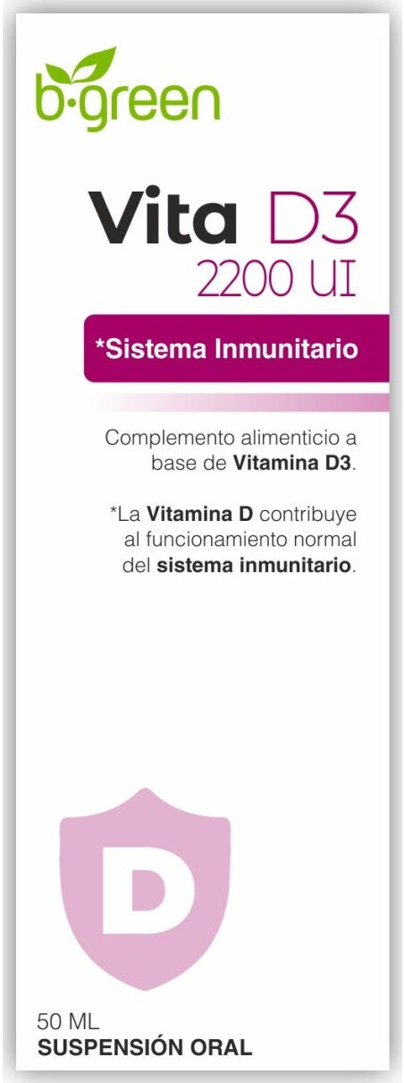 B-GREEN Vitamina D3 gotas 50 ml