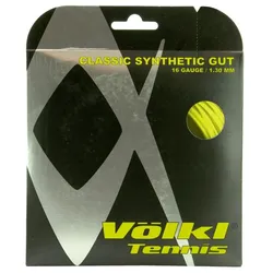 Tennissaite - Völkl - Classic Synthetic Gut - Optic Yellow - 12 m