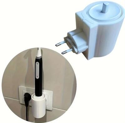 Uplift Essentials Upgraded Electric Toothbrush Charging Stand With Integrated Cable Management Upgraded Electric Toothbrush Charging Stand With Integrated Cable Management