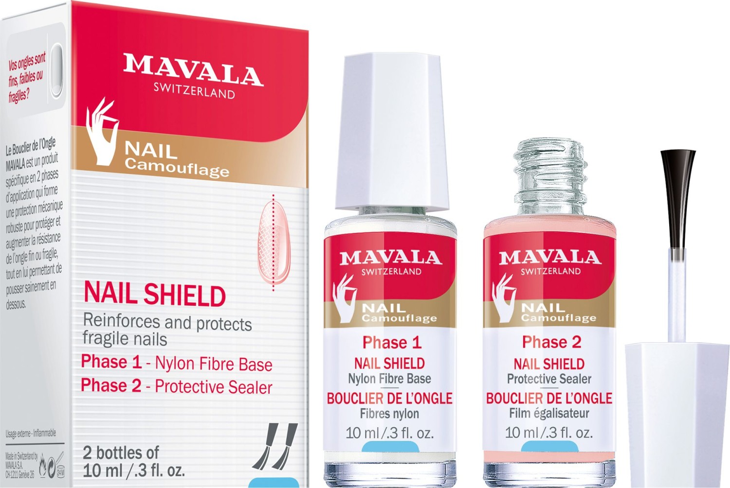 Mavala Nail Shield 2x10 ml FW-10500008