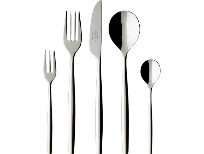 Villeroy & Boch Ensemble de couverts Metro Chic 30 pièces Acier inoxydable