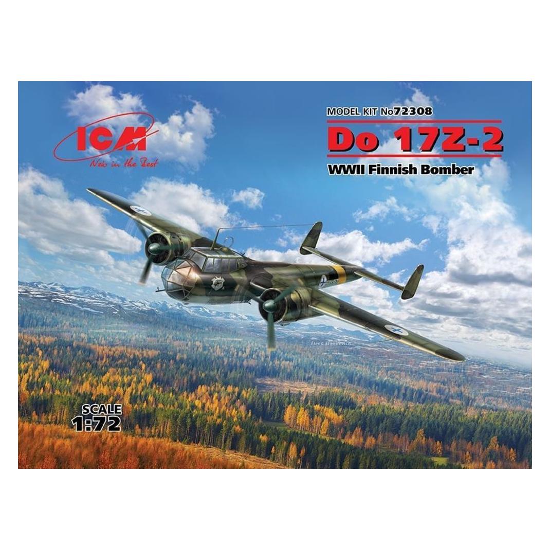 ICM Do 17Z-2, WWII Finnish Bomber (72308)