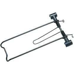 Racktime Federklappe Clamp-it schwarz 10 100 mm, für Stand it, Add it, Fold it