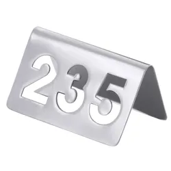 Contacto Tischnummernschild dreistellig (ab 251)