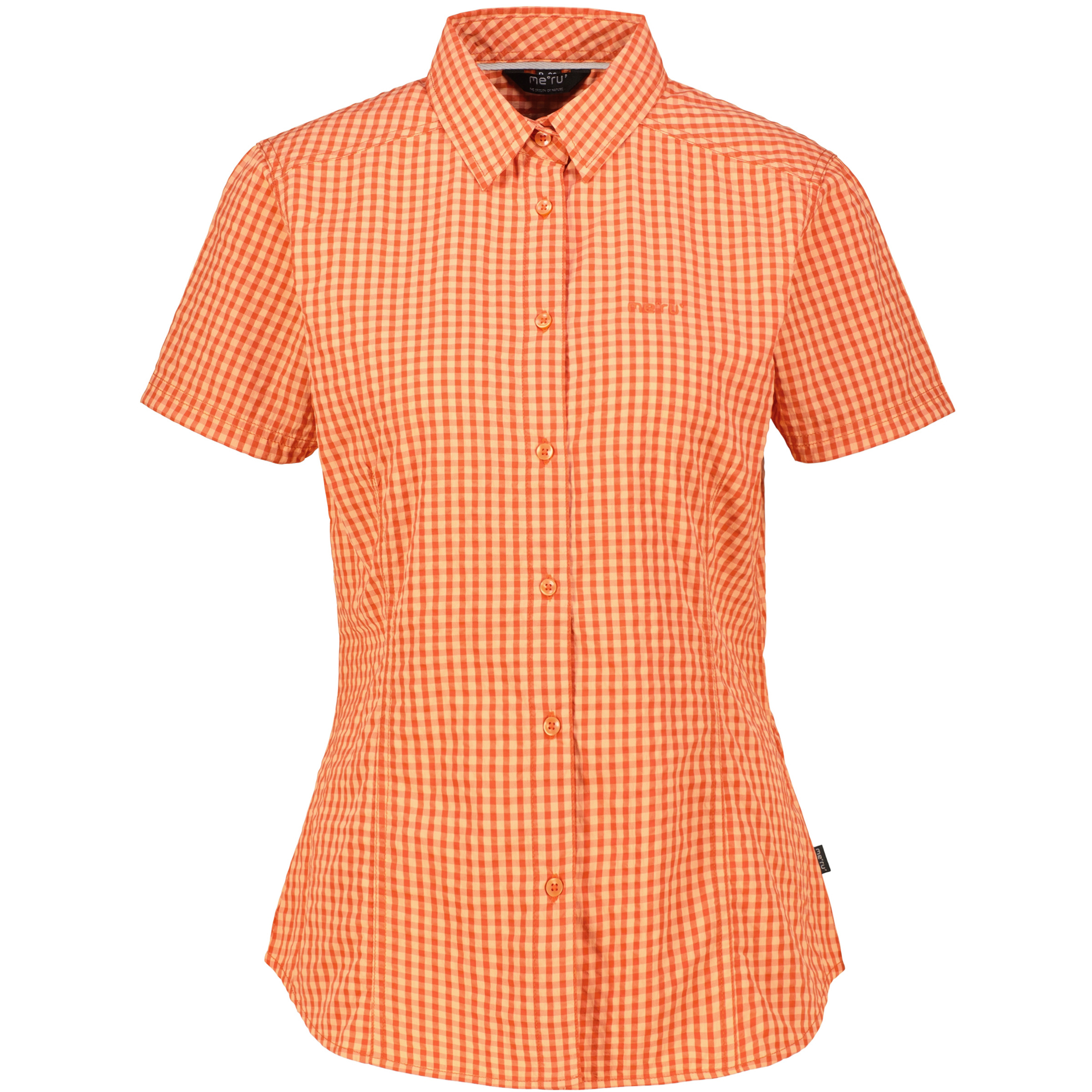 Bergzeit Basics Meru Otta Damen Blusen orange Größe M Camping Elastisch