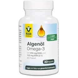 Raab Algenöl Omega-3 Kapseln (30St)