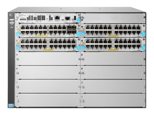 HPE Aruba 5412R 92GT PoE+ / 4SFP+ (No PSU) v3 zl2 - Switch - managed - 92 x 10/100/1000 (PoE+) (JL001A)