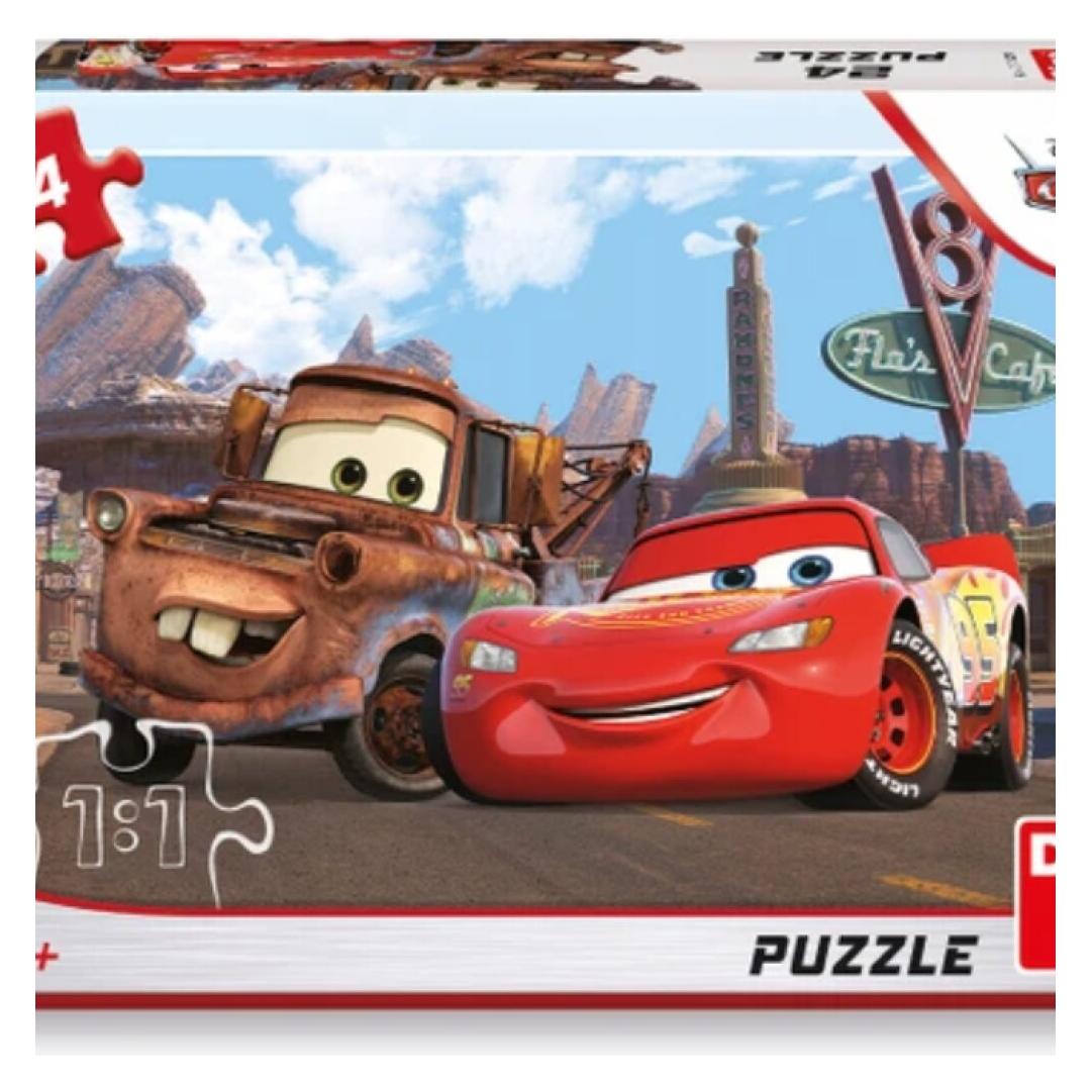 Dino Puzzle-Autos in der Stadt 24 dlks (351820)