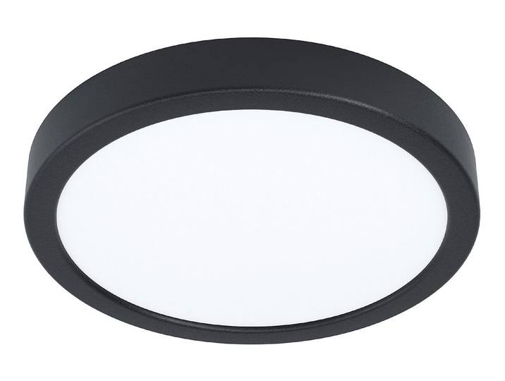 Eglo LED-Deckenleuchte Fueva 5 Schwarz ⌀ 21 cm