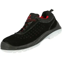 AS Arbeitsschutz S1P Sicherheitshalbschuhe Nitras Easy Step P | Gr. 47 | Velourleder