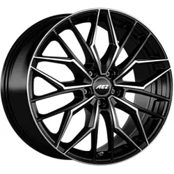 AEZ Porto Dark Gun Polished 9x21 ET 28 5/112 Alufelge Grau