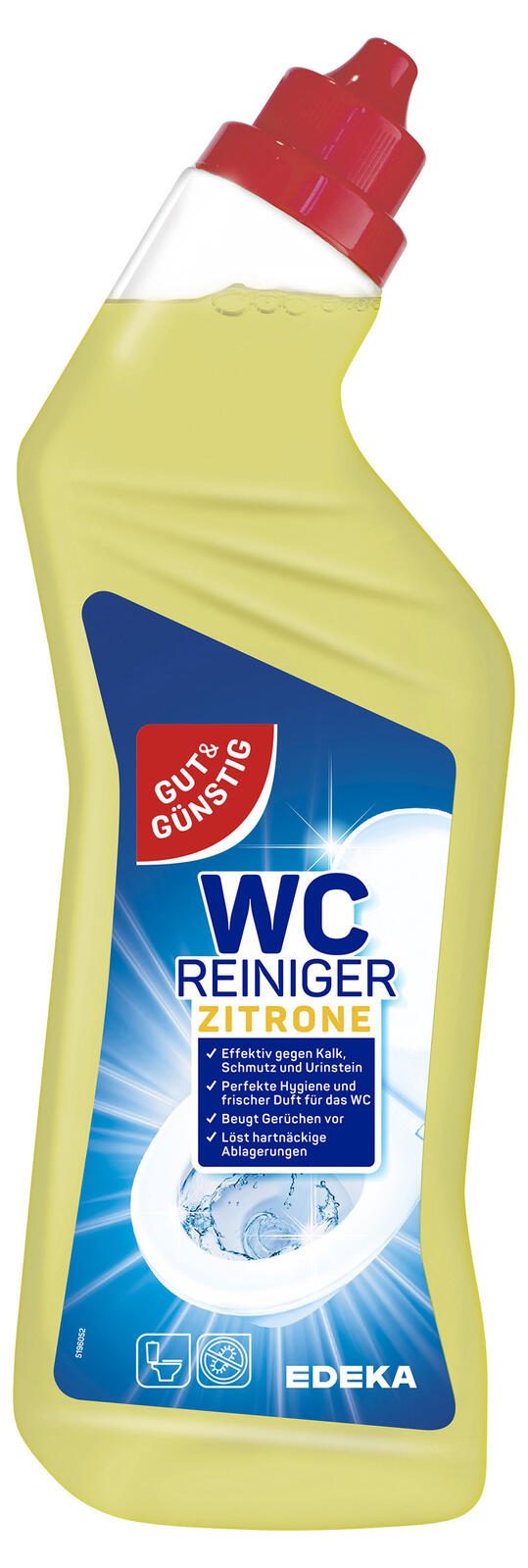 GUT&GÜNSTIG WC-Reiniger Zitrone 1,0 l 6235829005