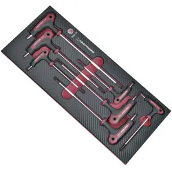 Kraftwerk, Schraubenzieher, 7-T. TX-T-Schraubendrerheschale Eva3 (Pin-torx)