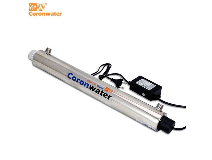 Système de filtre à eau ultraviolette Coronwater 6GPM SDE-025 pour purificateur d'eau domestique