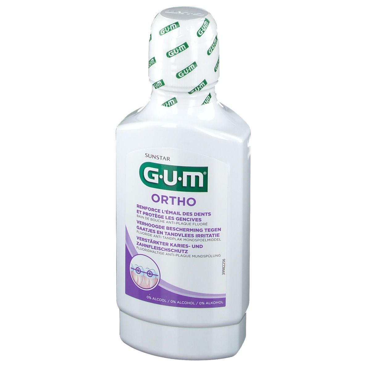 GUM Ortho Mundspülung 300 ml Mundwasser