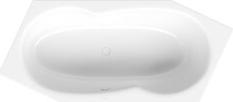 BETTE 6841-008 Badewannen Sechseck Metric Flanell FE