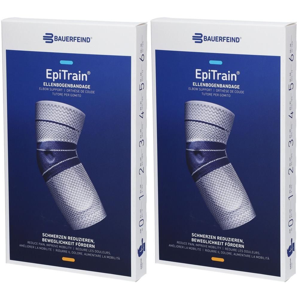 Epitrain Aktiv Gelenkbandage Gr.3 natur 2x 2x1 St Bandage(s)