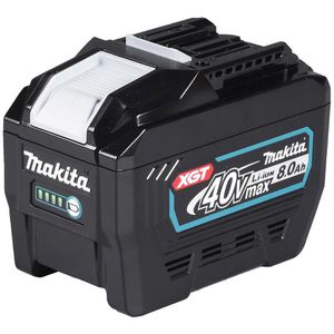 Makita Werkzeugakku BL4080F, 191X65-8, XGT, 40V / 8,0Ah, Schiebeakku mit LED Ladestandanzeige
