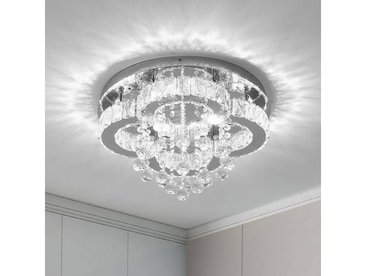 VETRULUS lustre en cristal luxe pendentif plafonnier salon chambre décorative lumière LED luminaire moderne maison