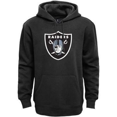 Kapuzenpullover FANATICS "Fanatics Hoodie Las Vegas Raiders", Damen, Gr. L, schwarz, 80% Baumwolle, 20% Polyester, Pullover Kapuzenpullover