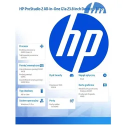 HP ProStudio 2 All-in-one G2a (512 GB, 16 GB), PC, Schwarz