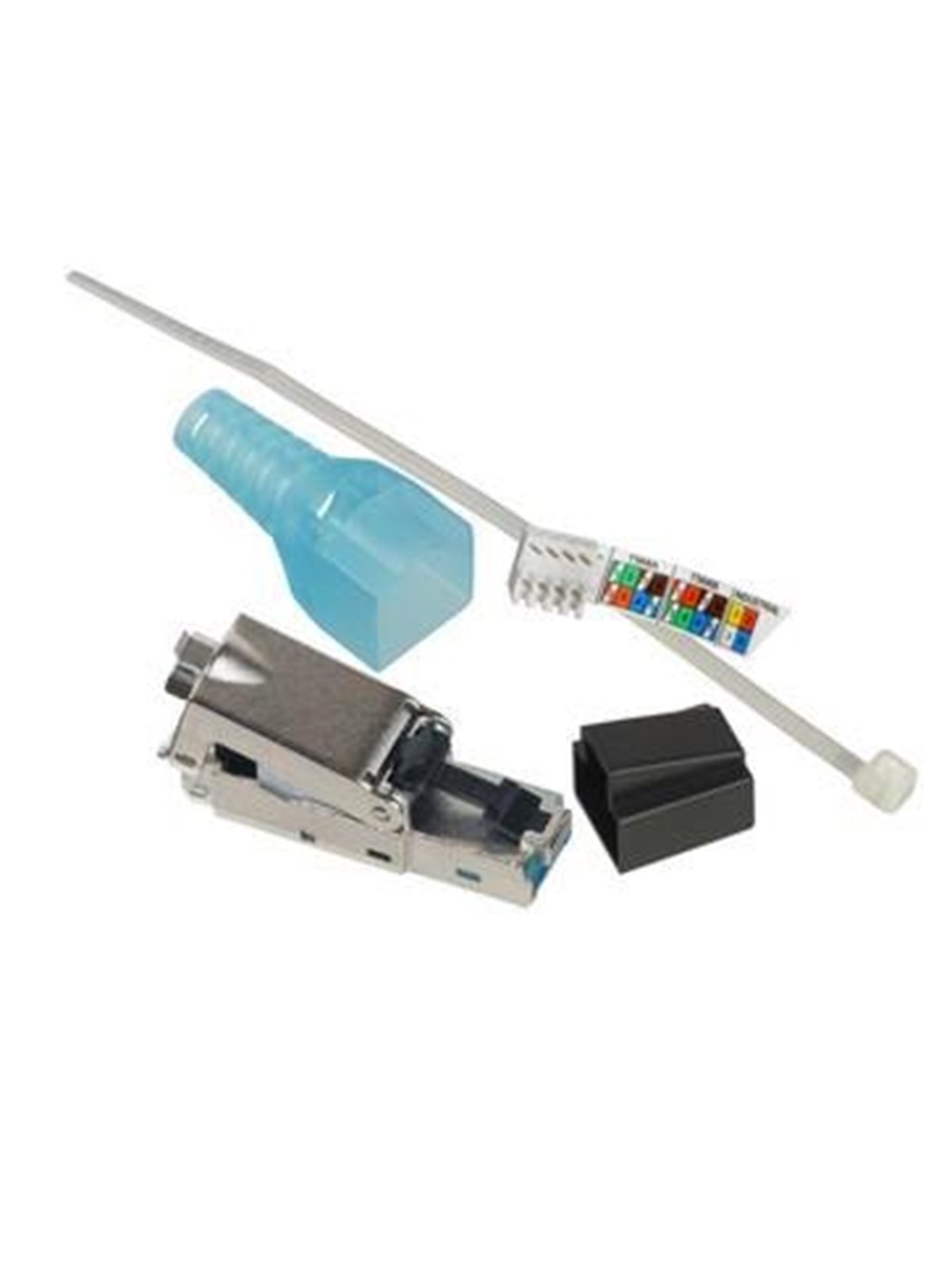 LK Field termination plug actassi rj45 stp cat6a