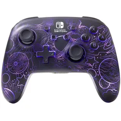 PowerA Enhanced Wireless Controller (Switch, Switch Lite, Switch OLED), Gaming Controller, Schwarz