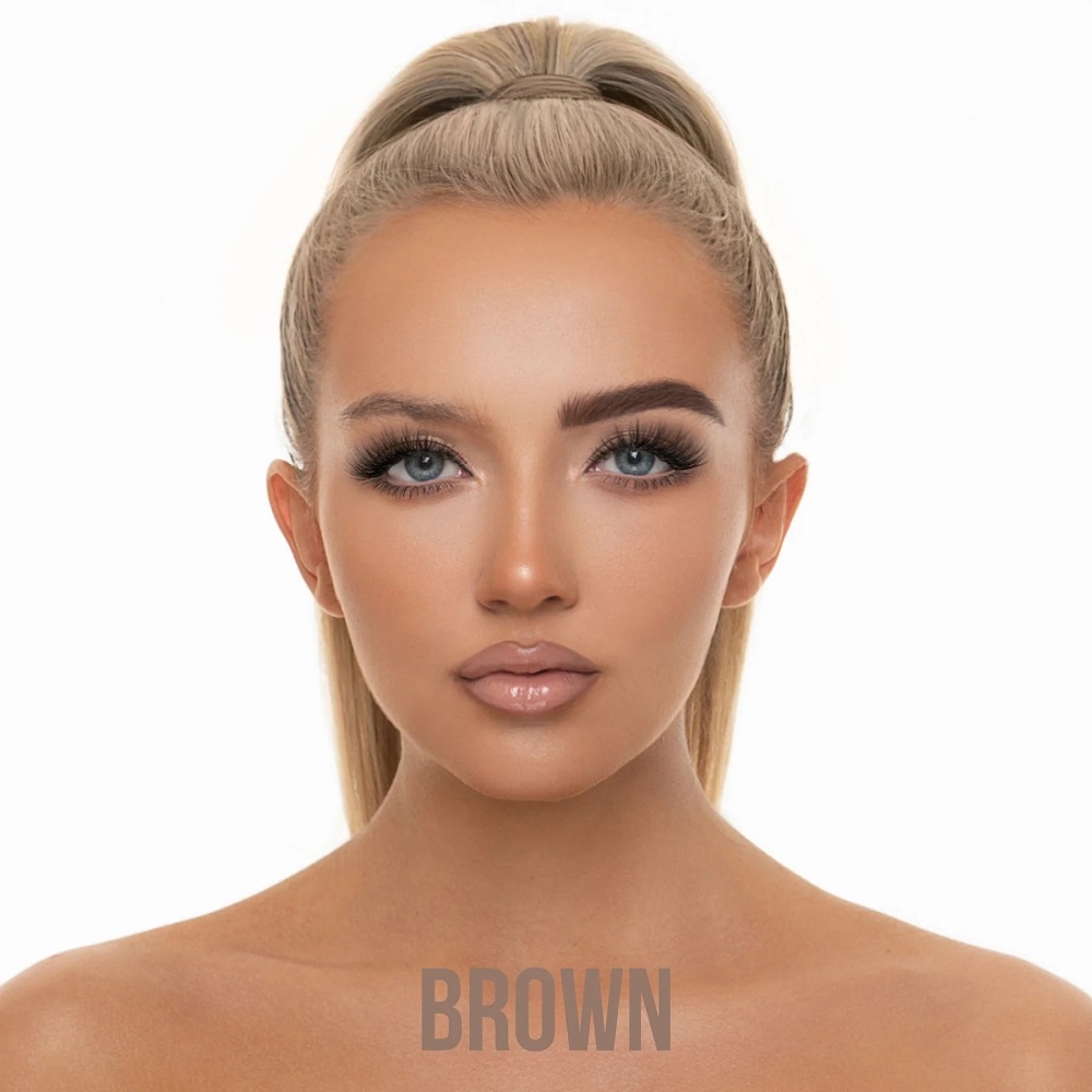 Bperfect Indestructi'Brow Lock & Load Eyebrow Pomade & Powder Duo - Pomade, Powder and Brush Dark Brown