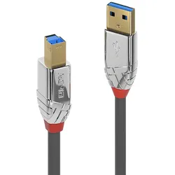 Lindy 36664 LINDY USB 3.0 Kabel Typ A/B Cromo Line M/M 5m