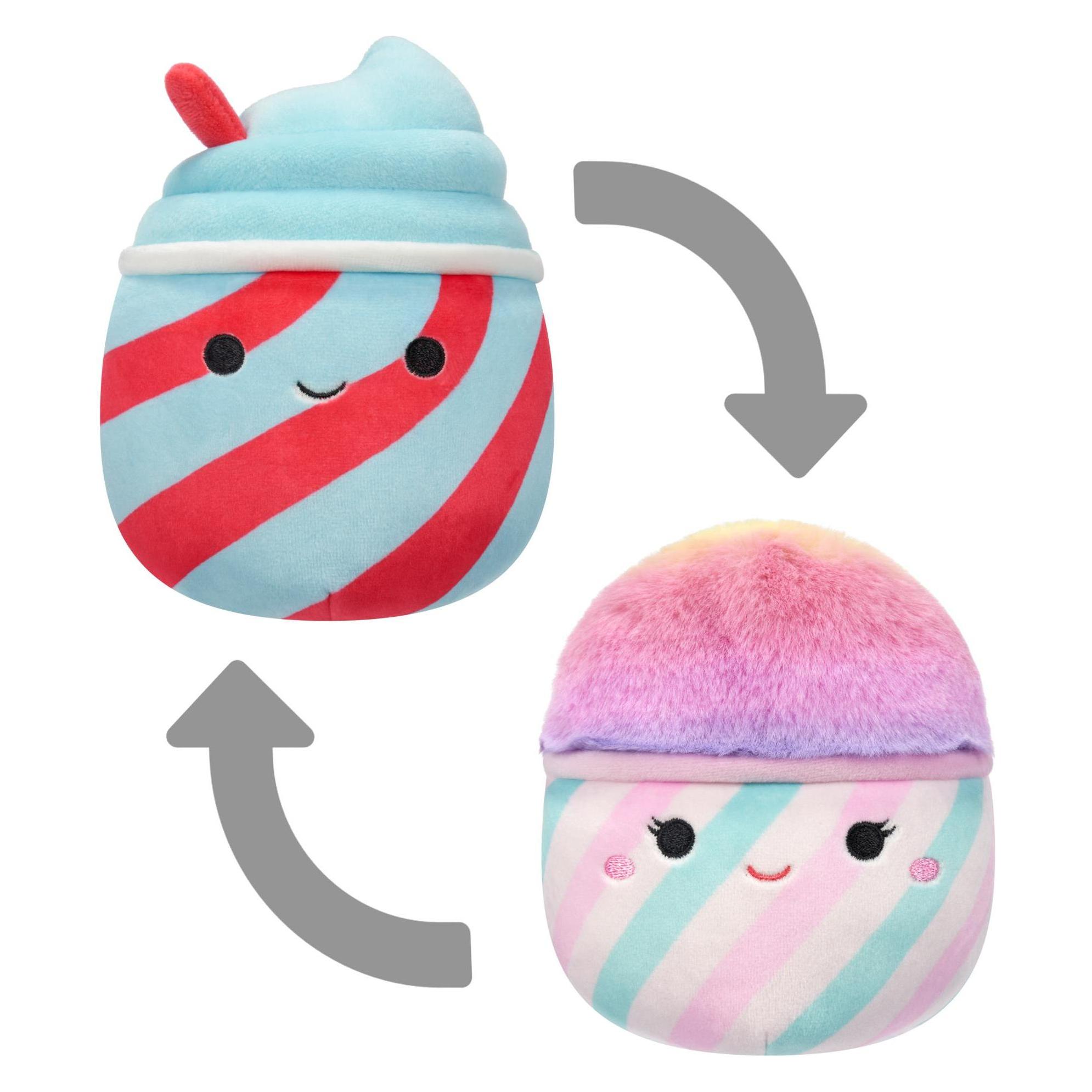 Jazwares Squishmallows - 13 cm P18 Plush - Flip A Mallows - Tucker and Bevin (13 cm) (1249474)