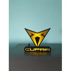Cupra Lampe Cupra Logo Autolampe Tischlampe Autos