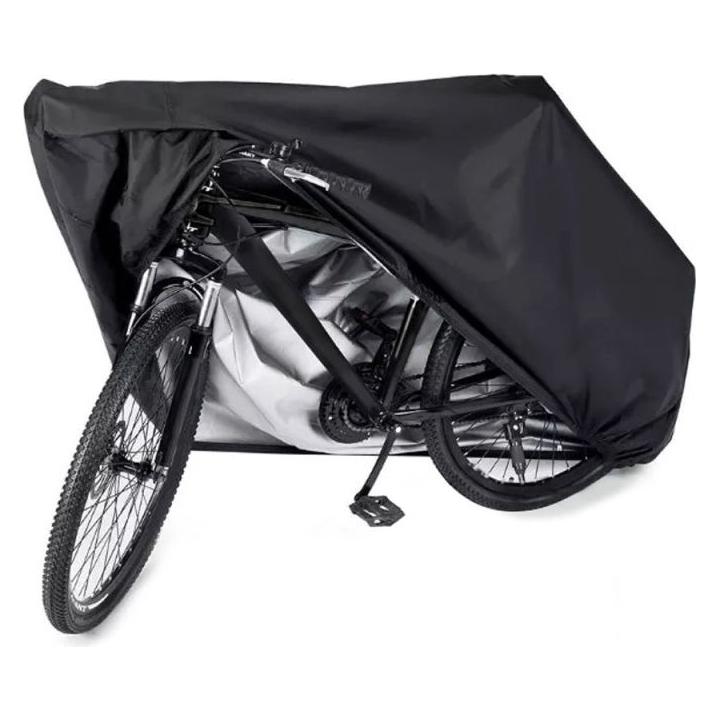 Hurtel Waterproof grill cover, bicycle cover, scooter tarpaulin cover L black (1404978613)
