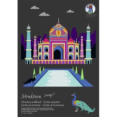 URSUS Sonderedtion 'Struktura - Vintage 1', Block, 23 x 33 cm