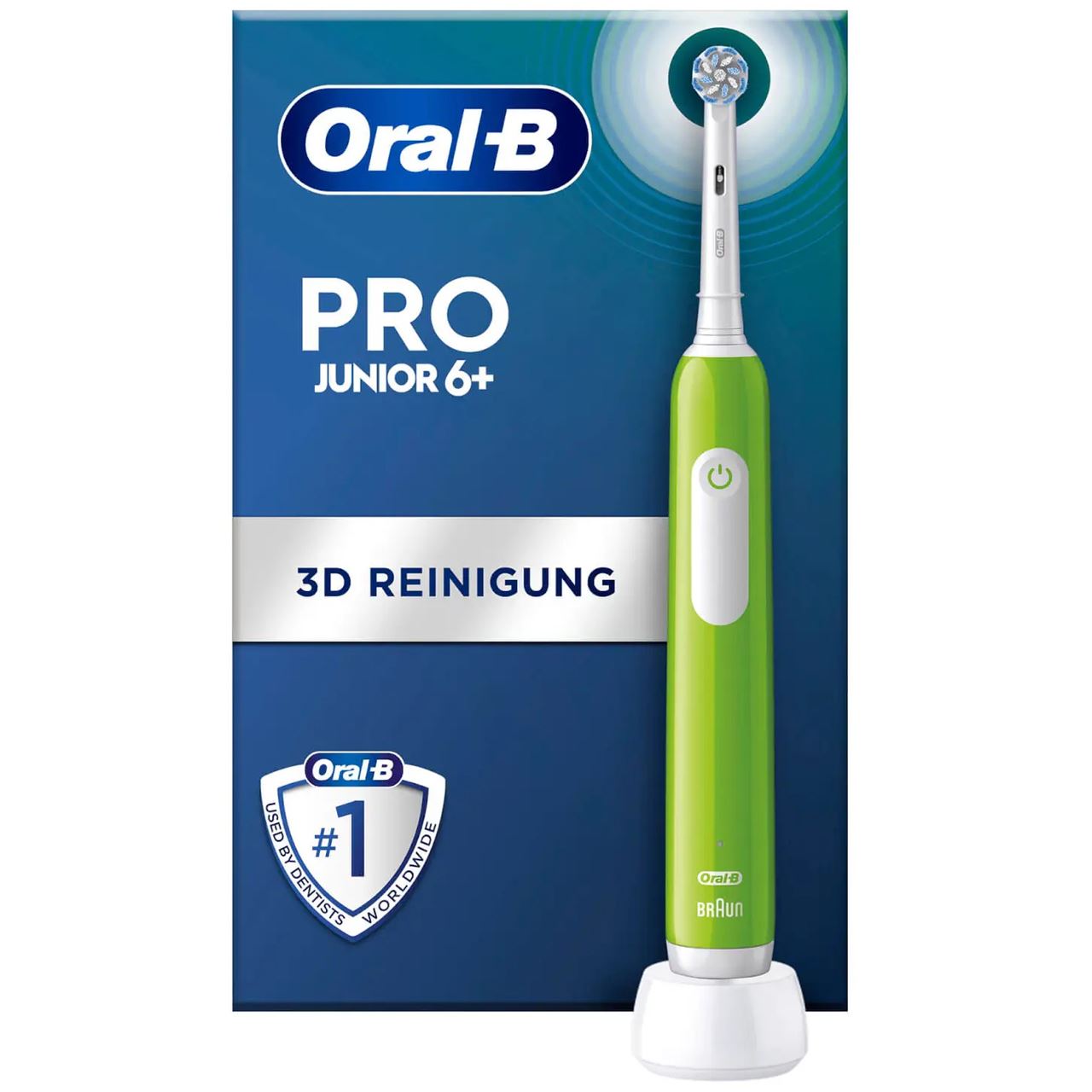 Braun Oral-B Junior Base Green Elektrische Kinderzahnbürste