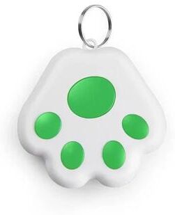 Uplift Picks Mini Paw Pet Tracker Anti Lost Locator For Cats Dogs Keys And Bags green